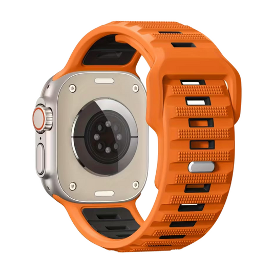 ZenoX Orange Rugged Sport Watch Strap