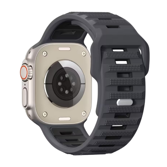 ZenoX Gray Rugged Sport Watch Strap