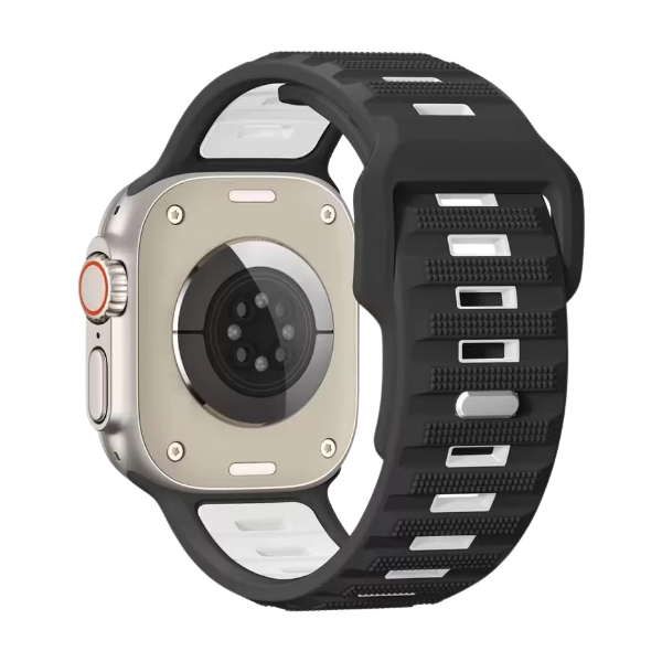 ZenoX Black Rugged Sport Watch Strap