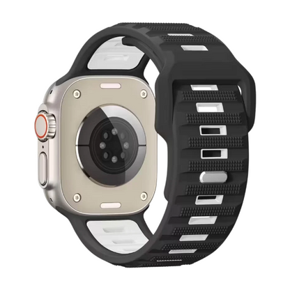 ZenoX Black Rugged Sport Watch Strap