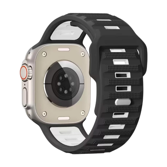 ZenoX Black Rugged Sport Watch Strap