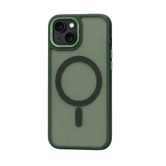 ZenoX Army Green Frosted MagSafe Phone Case