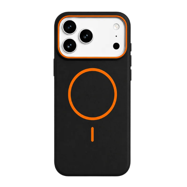 ZenoX Black Magnetic Silicone Armour Case