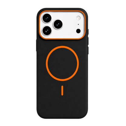 ZenoX Black Magnetic Silicone Armour Case