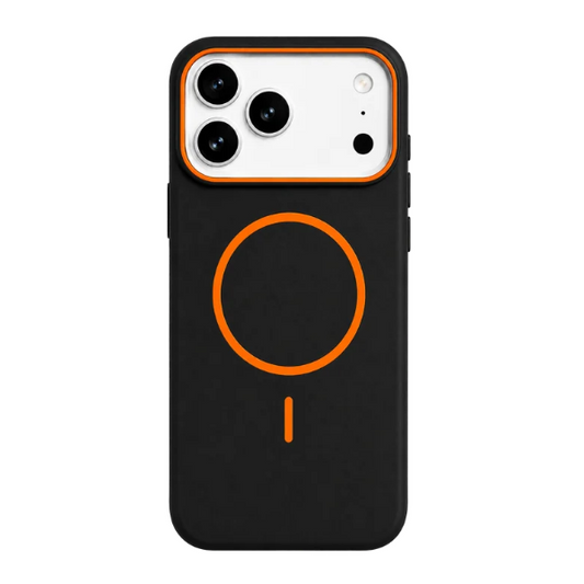 ZenoX Black Magnetic Silicone Armour Case