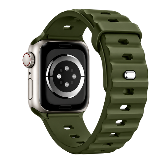 Sport Silicone Band Compatible with Apple Watch