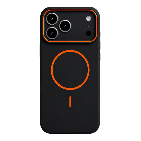 Magnetic Silicone Armour Case Compatible with iPhone