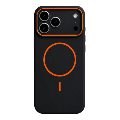 Magnetic Silicone Armour Case Compatible with iPhone