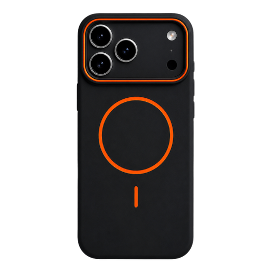 Magnetic Silicone Armour Case Compatible with iPhone