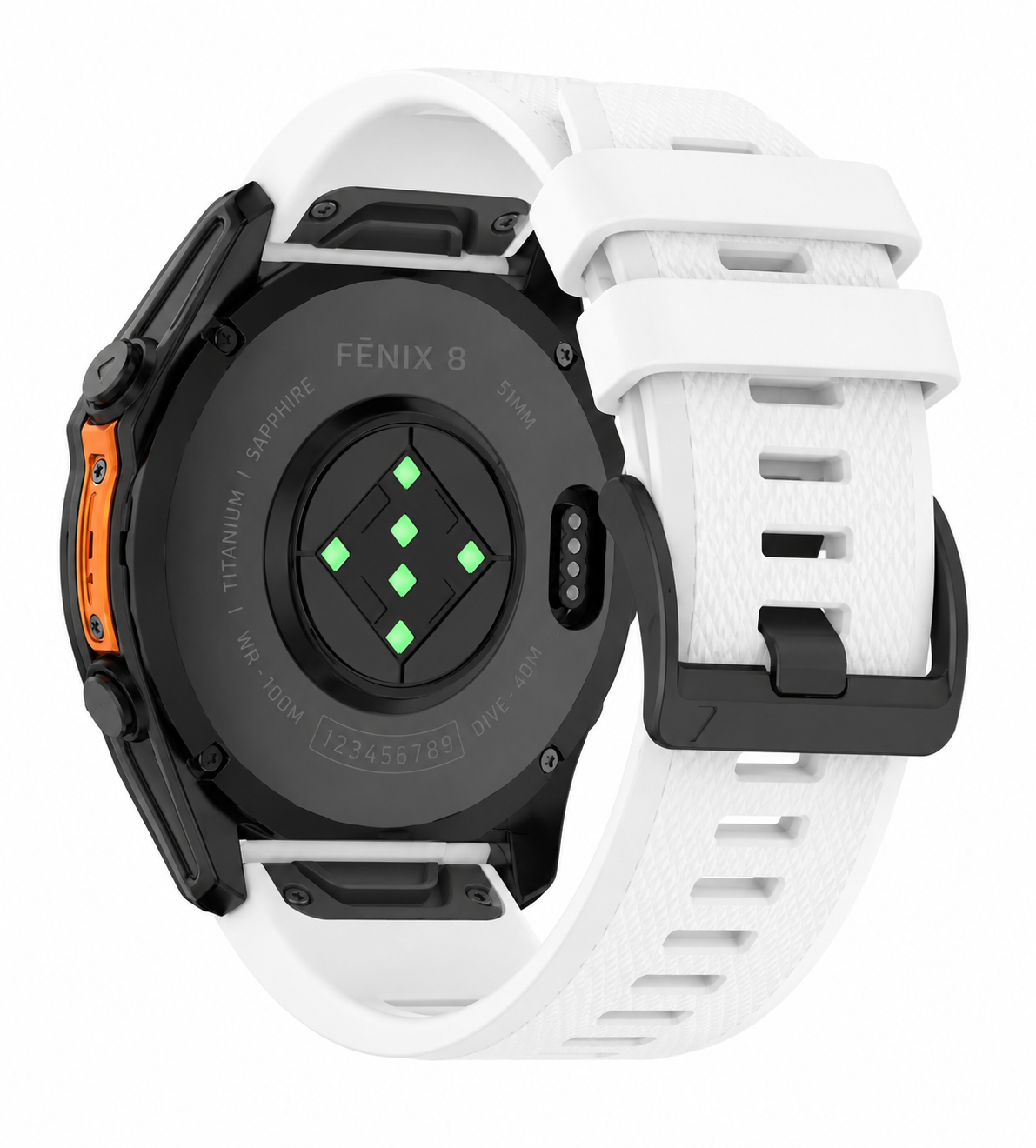 Rugged Silcone Strap Compatible with Garmin Watch