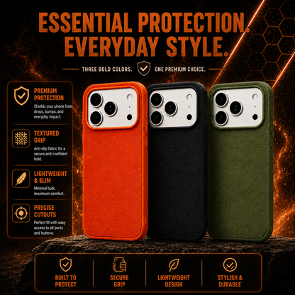 Woven Texture Phone Case Compatible with iPhone