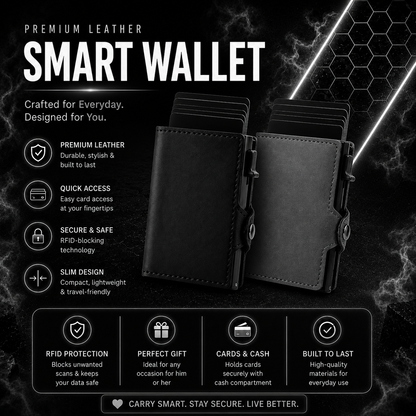 Smart Leather Wallet