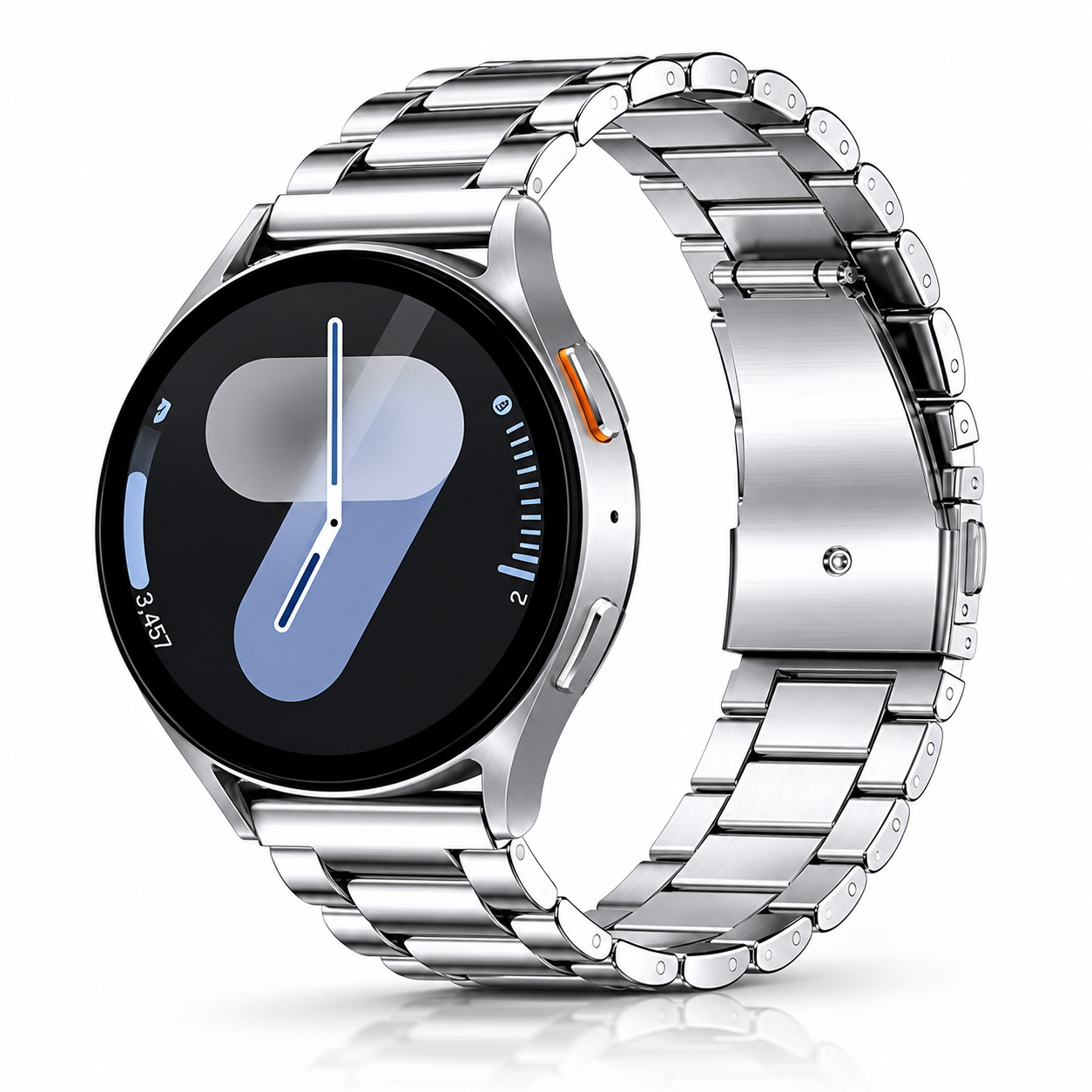Stainless Steel Band  Compatible with Samsung Watch